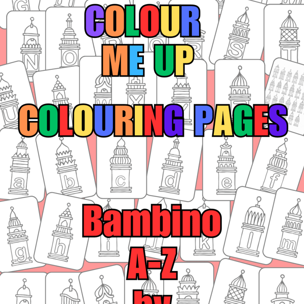 Colour Me Up Colouring Pages - Bambino A-Z Digital Edition