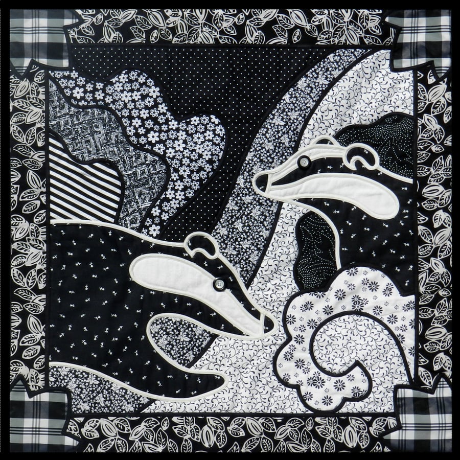 Badgers Wall Quilt