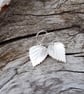 Birch Leaf Earrings medium - Image 4