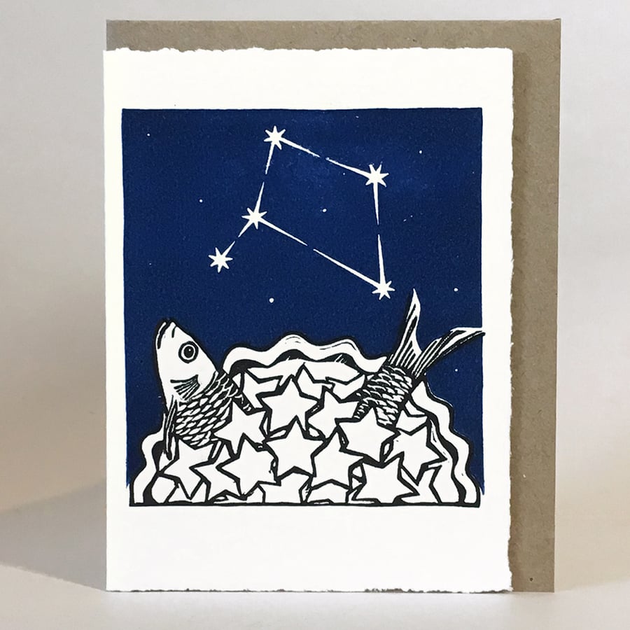 StarGazey Skies - Libra Zodiac Birthday Card (September 23-October 22)
