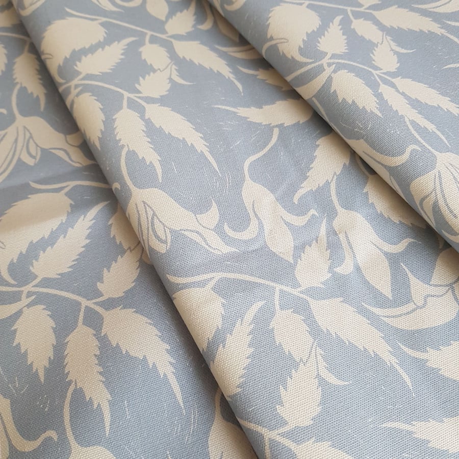 'Alpina' Fabric Blue