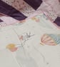 Girls Pink patchwork blanket - Image 5