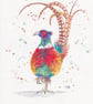 Pheasant original painting  - Image 1