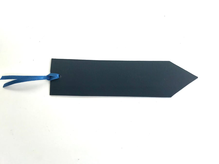 Handmade leather bookmark 