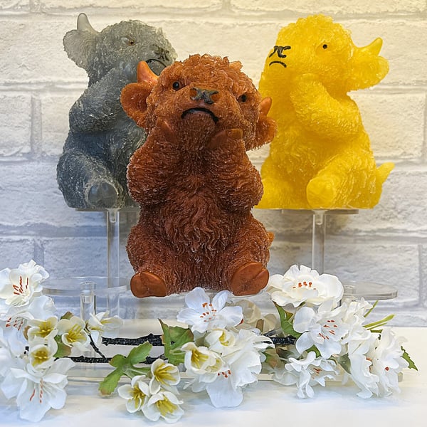 Highland Cow. Various Colours Available In "Choose Options"