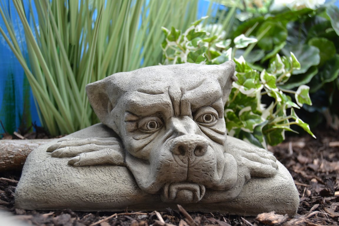 Ernie the Gargoyle Stone Garden Ornament