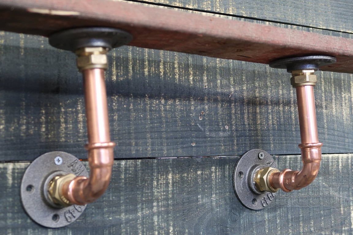 Shelf bracket, steam punk, industrial