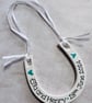 Personalised Ceramic Wedding Horseshoe Keepsake - Image 6