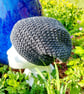 Slouchy Beanie Hat - Navy Blue - Summer Seconds - Image 8