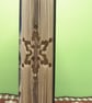 Mini Snowflake 1 CUT & FOLD Book Folding Pattern - EMAILED PDF PATTERN - Image 1