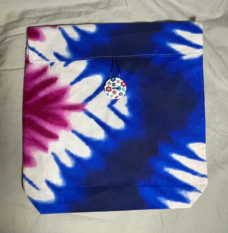 Fabric storage bag or gift bag, large