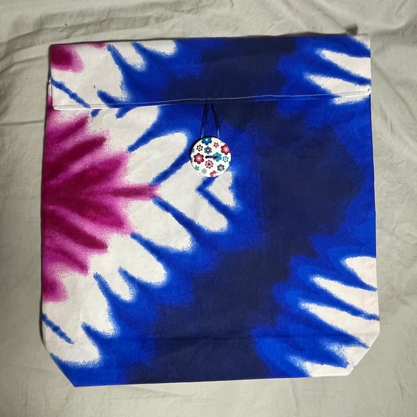 Fabric storage bag or gift bag, large