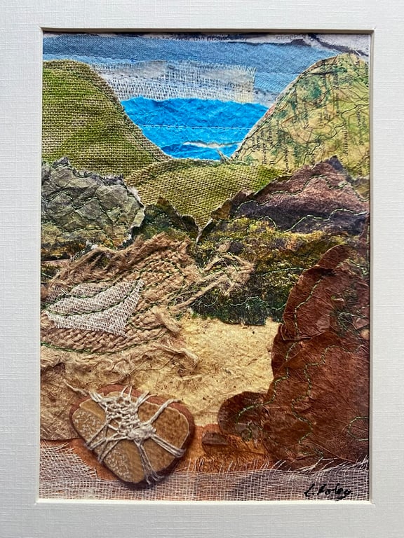 Looking for the path, original landscape print