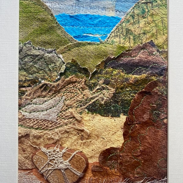 Looking for the path, original landscape print