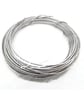 0.9mm Bare Stainless Steel Wire, 5 Metre Coil of Hard Round Wire for Crafts - Image 1