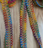 Rainbow Metallic Gimp Braid Trim 2 Yards, Colorful Sewing & Craft Ribbon