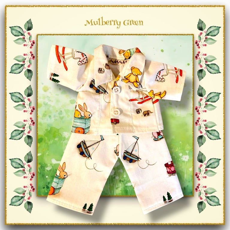 Christmas Toys Shortie Pyjamas