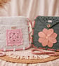 Handmade Crochet Crossbody Bag – Boho Shoulder Bag - Image 4