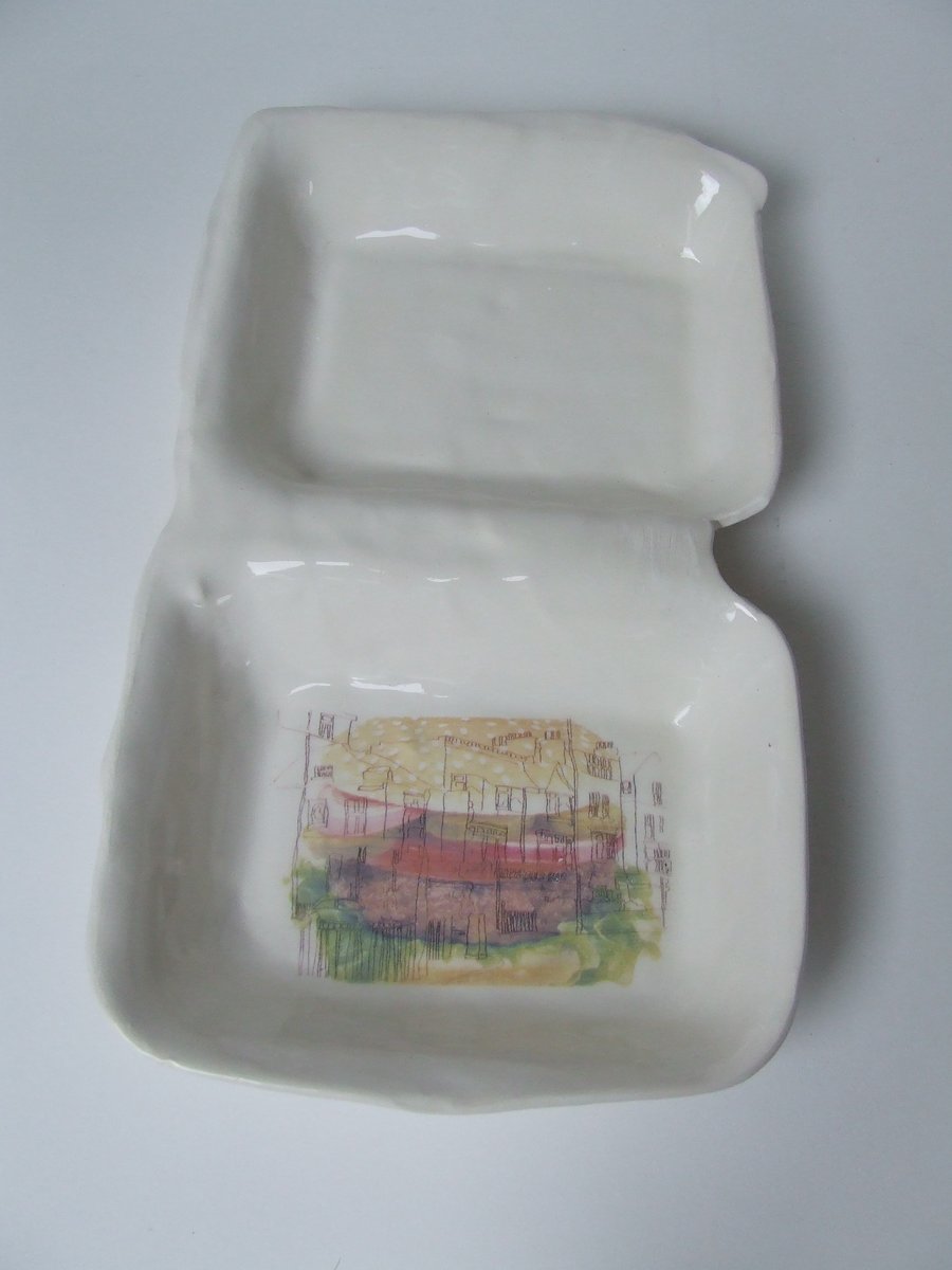 The Burger Tray - Found on the Beach