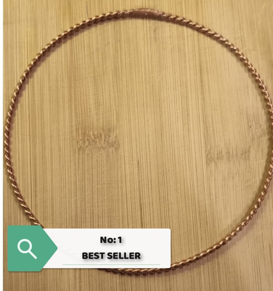 Smart Meter Tensor Ring: Pure copper for  EMF 5G Protection.