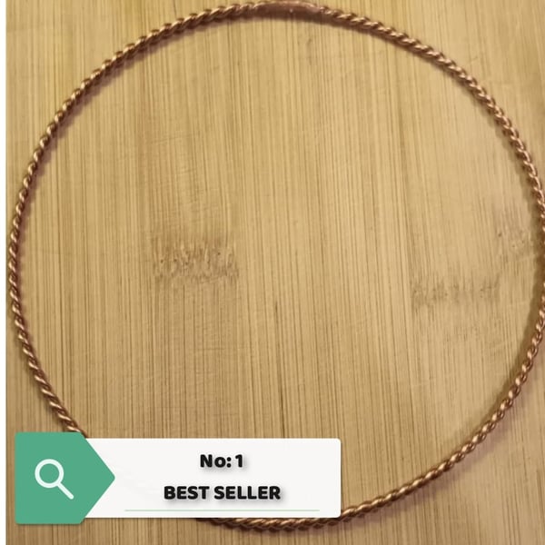 Smart Meter Tensor Ring: Pure copper for  EMF 5G Protection.