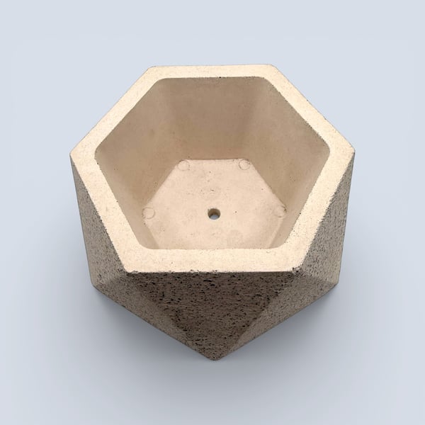  Custom order of two orange plant pots