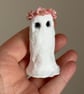 Pink Spun Cotton Woodland Floral Ghost - Image 9