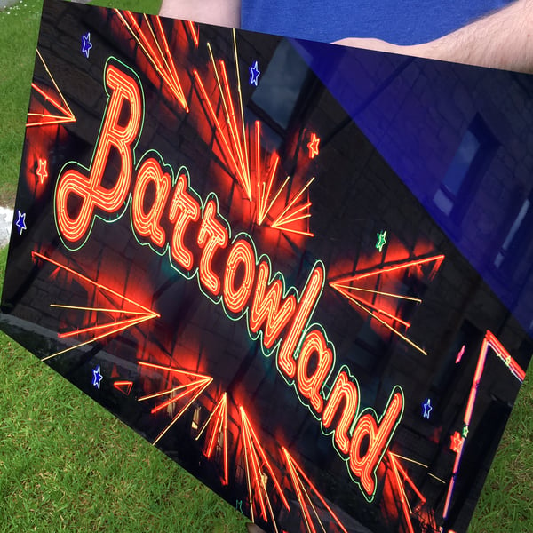 BARROWLAND, GLASGOW Premium large high definition print on aluminium 