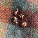 Copper Alloy Nugget Pin Badge - Mudlarking Find