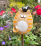 Marmalade cat cane topper - Image 2