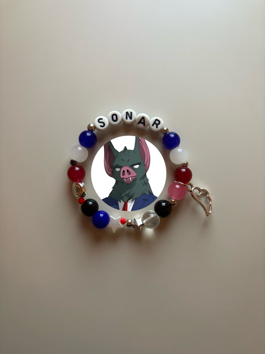 Sonar Dispatch inspired handmade bracelet