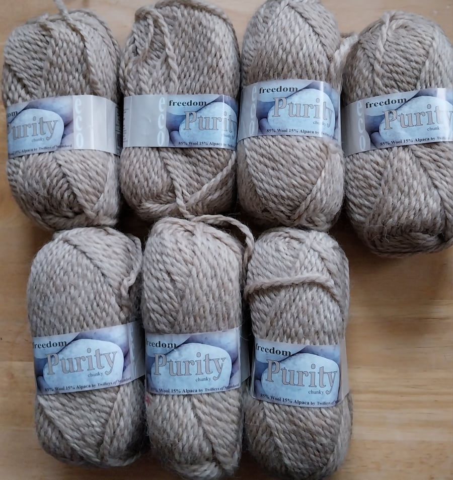 50g Twilleys Freedom Eco Purity Chunky 781 Clay