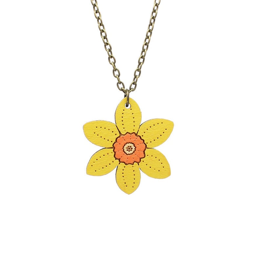 Daffodil Necklace