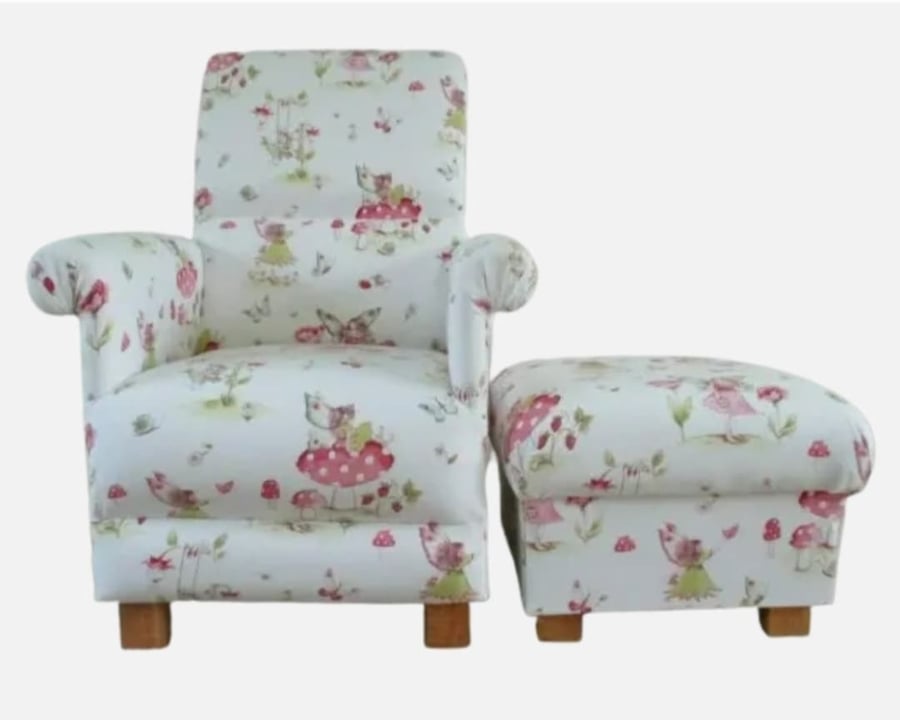 Small white cheap accent chair