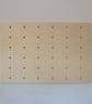 Wall Mounted Wooden Pegboard and Organiser with Shelving and Pegs - Image 6