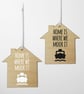 Boat Gift Boxed Message Mini Plaque - 'Home is Where We Moor It' - Image 4