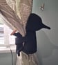 Crocheted curtain tie backs 