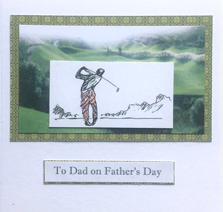 To Dad on Father's Day Card