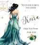 Personalised Prom Card  - customisable colours - Image 4