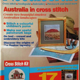 Needlecraft No 7, January 1992: magazine containing six designs