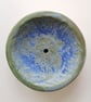 Beautiful handmade ceramic soap dish blue and green - Image 3