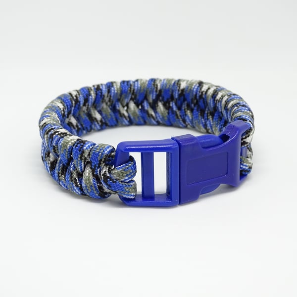 Blue Paracord Bracelet