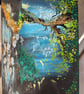 The wisp A6 - oil pastel original  - Image 1