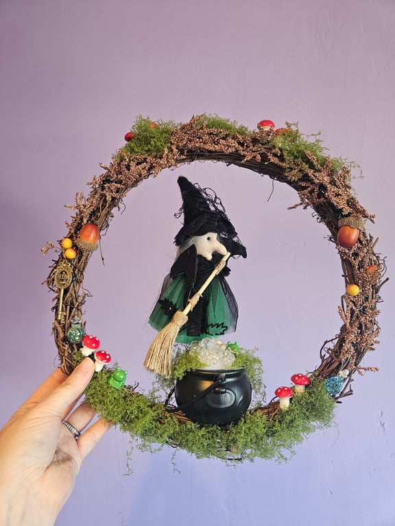 Woodland Witch Door Wreath