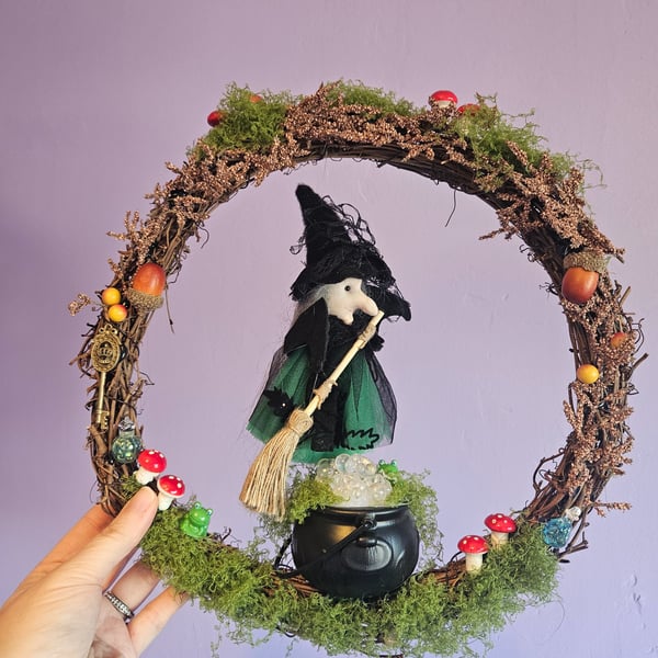 Woodland Witch Door Wreath