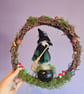 Woodland Witch Door Wreath - Image 1