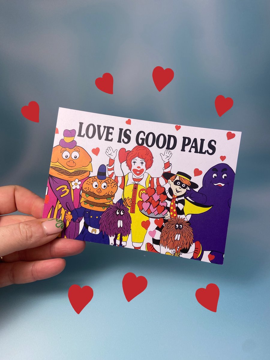 Ronald McDonald Friendship Postcard