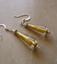 Gold Cone Earrings - Image 1