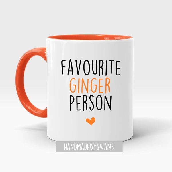 Gift for ginger, Funny Mug, Birthday gift, anniversary gift, funny mug gift, Gin