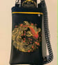 Graceful Koi – Embroidered Crossbody Bag